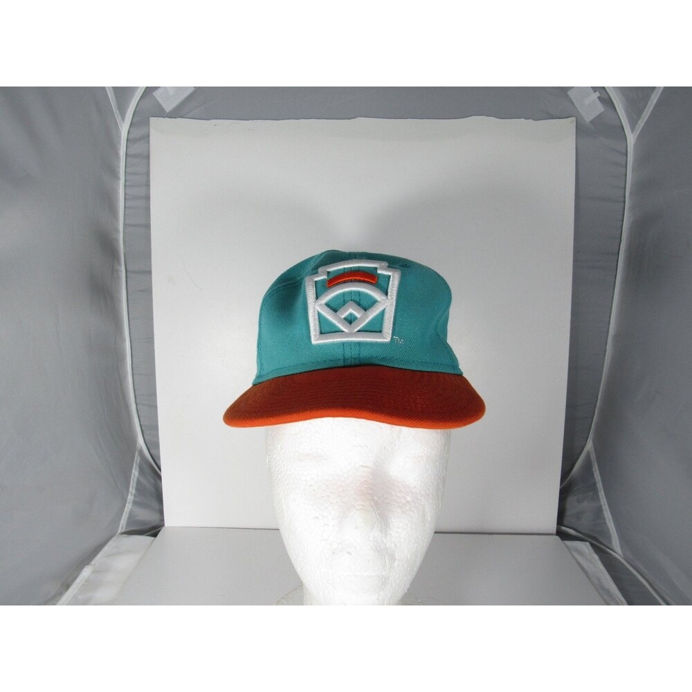 Little League World Series Hat New Era 59FIFTY Men's 6 3/8 Aqua Rust